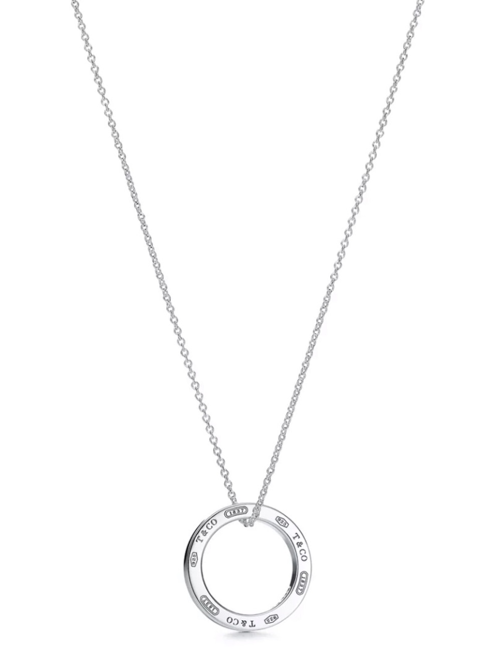 Tiffany 1837 Circle Pendant Necklace in Silver - Picture 1 of 6